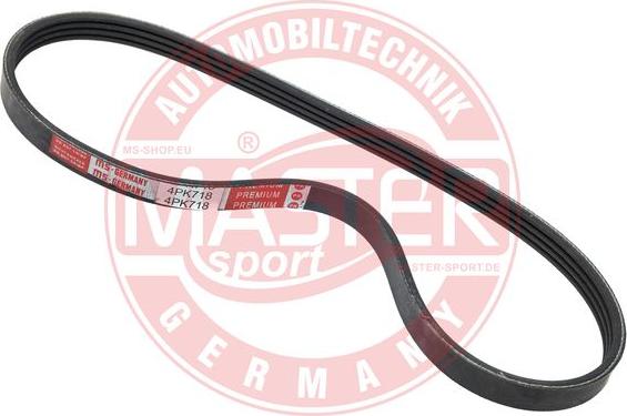 MASTER-SPORT 4PK718-PCS-MS - Поліклиновий ремінь autozip.com.ua