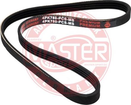 MASTER-SPORT 4PK780-PCS-MS - Поліклиновий ремінь autozip.com.ua