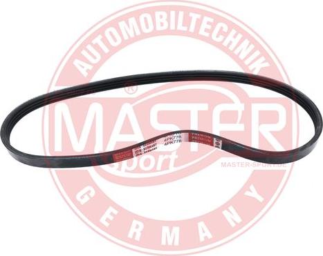MASTER-SPORT 4PK778-PCS-MS - Поліклиновий ремінь autozip.com.ua