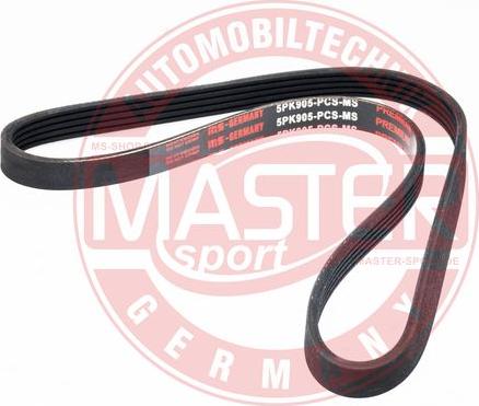 MASTER-SPORT 5PK905-PCS-MS - Поліклиновий ремінь autozip.com.ua