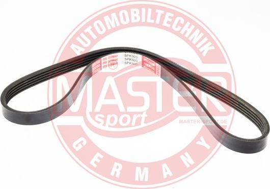 MASTER-SPORT 5PK920-PCS-MS - Поліклиновий ремінь autozip.com.ua