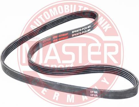 MASTER-SPORT 5PK975-PCS-MS - Поліклиновий ремінь autozip.com.ua
