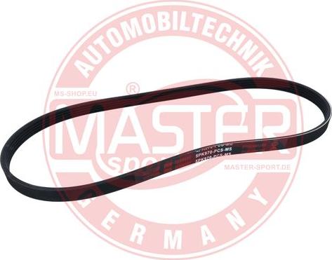 MASTER-SPORT 5PK970-PCS-MS - Поліклиновий ремінь autozip.com.ua