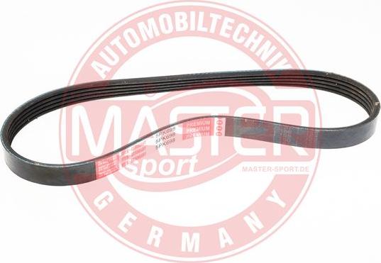 MASTER-SPORT 5PK698-PCS-MS - Поліклиновий ремінь autozip.com.ua