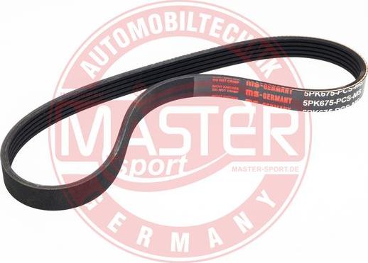 MASTER-SPORT 5PK675-PCS-MS - Поліклиновий ремінь autozip.com.ua