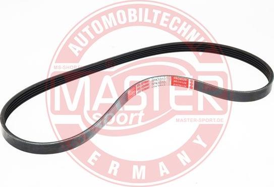 MASTER-SPORT 5PK1010-PCS-MS - Поліклиновий ремінь autozip.com.ua