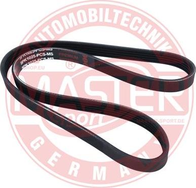 MASTER-SPORT 5PK1025-PCS-MS - Поліклиновий ремінь autozip.com.ua