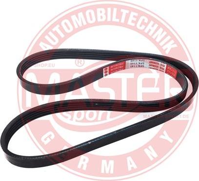 MASTER-SPORT 5PK1140-PCS-MS - Поліклиновий ремінь autozip.com.ua