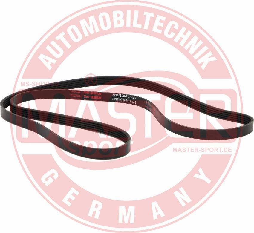 MASTER-SPORT 5PK-1809-PCS-MS - Поліклиновий ремінь autozip.com.ua
