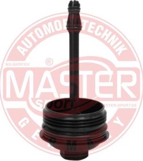 MASTER-SPORT 641000220 - Кришка, корпус масляного фільтра autozip.com.ua