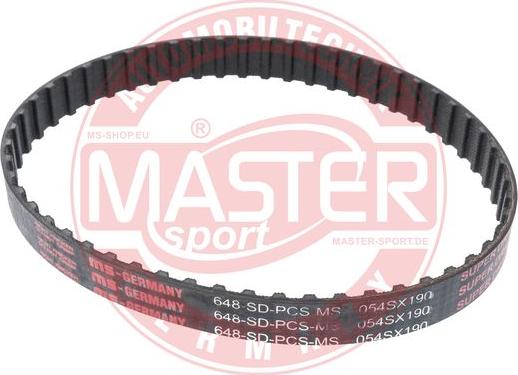 MASTER-SPORT 648-SD-PCS-MS - Ремінь ГРМ autozip.com.ua