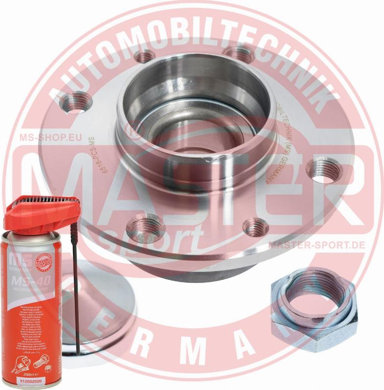 MASTER-SPORT 6516-SET-MSP - Комплект підшипника маточини колеса autozip.com.ua