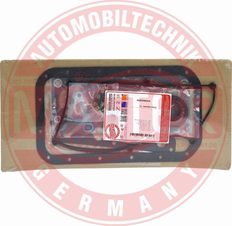 MASTER-SPORT 602091004 - Комплект прокладок, двигун autozip.com.ua