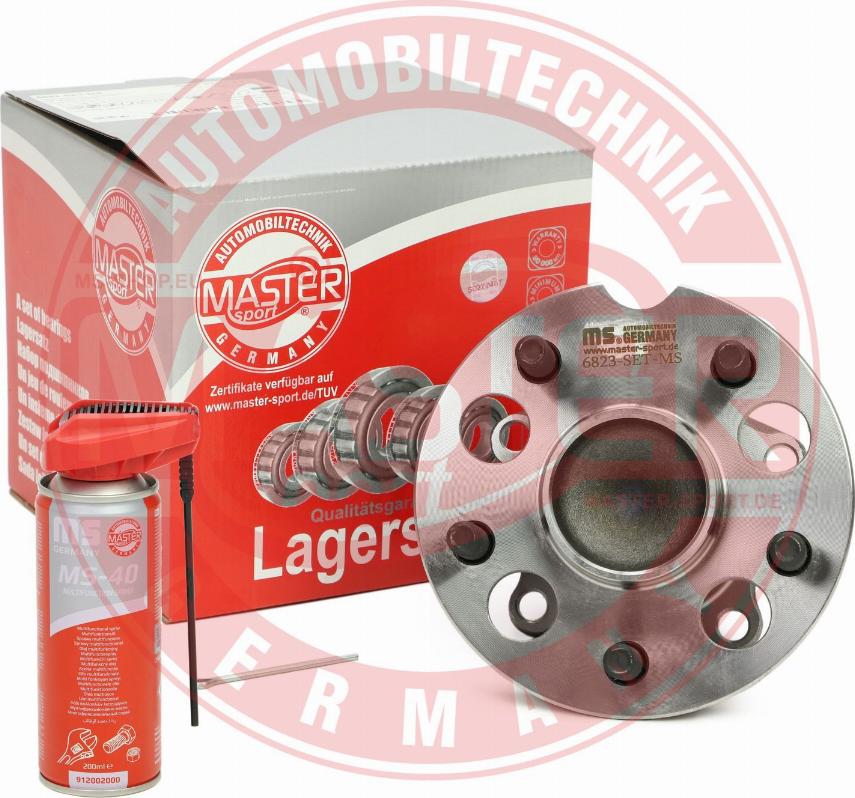 MASTER-SPORT 6823-SET-MSP - Комплект підшипника маточини колеса autozip.com.ua