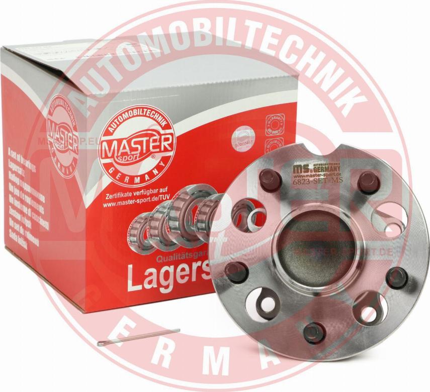 MASTER-SPORT 6823-SET-MS - Комплект підшипника маточини колеса autozip.com.ua