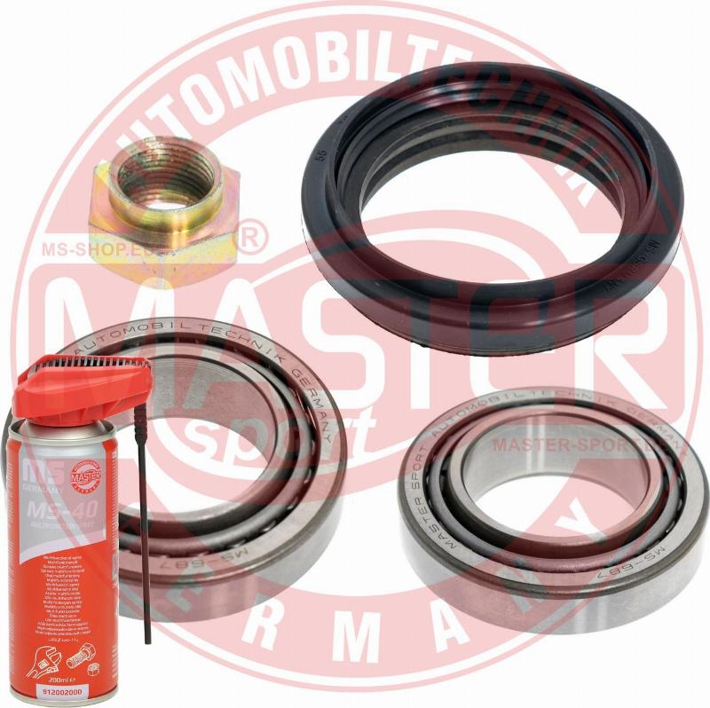 MASTER-SPORT 687-SET-MSP - Комплект підшипника маточини колеса autozip.com.ua