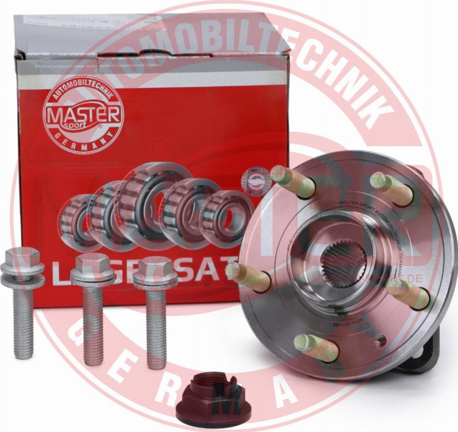MASTER-SPORT 6714-SET-MS - Комплект підшипника маточини колеса autozip.com.ua