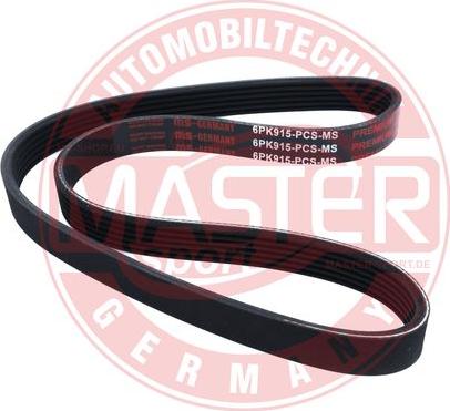 MASTER-SPORT 6PK915-PCS-MS - Поліклиновий ремінь autozip.com.ua