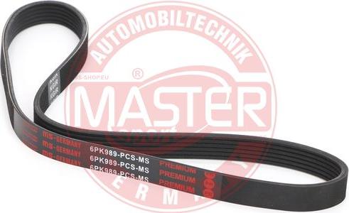 MASTER-SPORT 6PK989-PCS-MS - Натягувач ременя, поліклиновий ремінь autozip.com.ua