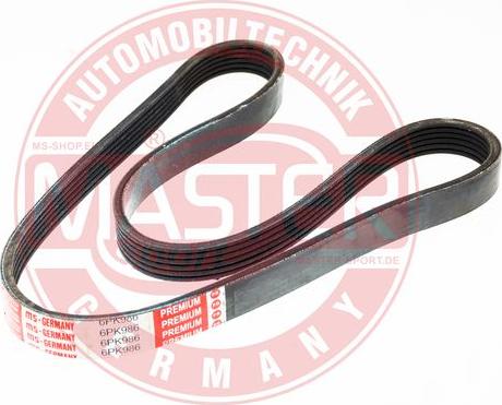 MASTER-SPORT 6PK986-PCS-MS - Поліклиновий ремінь autozip.com.ua