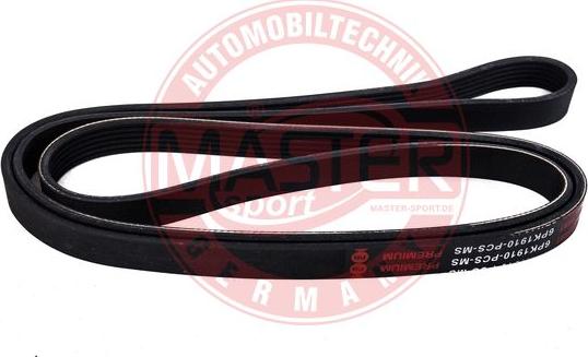 MASTER-SPORT 6PK1910-PCS-MS - Поліклиновий ремінь autozip.com.ua