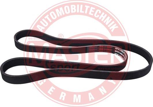 MASTER-SPORT 6PK1400-PCS-MS - Поліклиновий ремінь autozip.com.ua