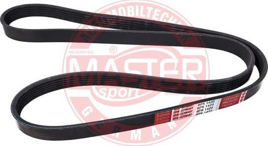 MASTER-SPORT 6PK1415-PCS-MS - Поліклиновий ремінь autozip.com.ua