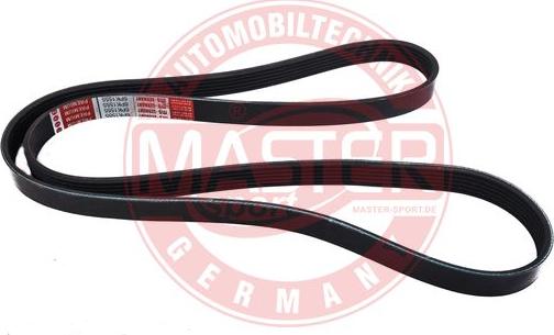 MASTER-SPORT 6PK1550-PCS-MS - Поліклиновий ремінь autozip.com.ua