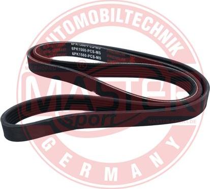 MASTER-SPORT 6PK1560-PCS-MS - Поліклиновий ремінь autozip.com.ua