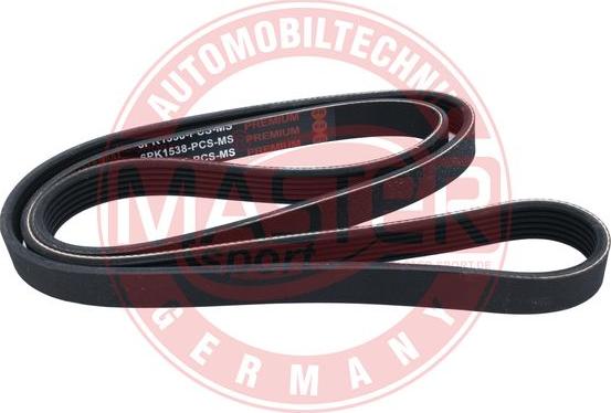 MASTER-SPORT 6PK1538-PCS-MS - Поліклиновий ремінь autozip.com.ua