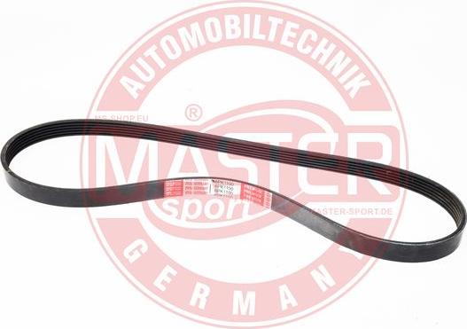 MASTER-SPORT 6PK1100-PCS-MS - Поліклиновий ремінь autozip.com.ua