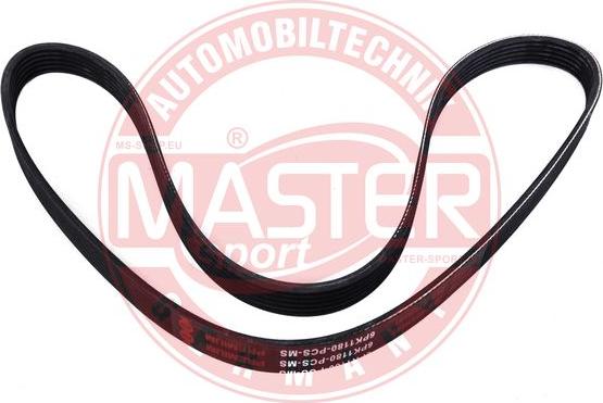 MASTER-SPORT 6PK1180-PCS-MS - Поліклиновий ремінь autozip.com.ua