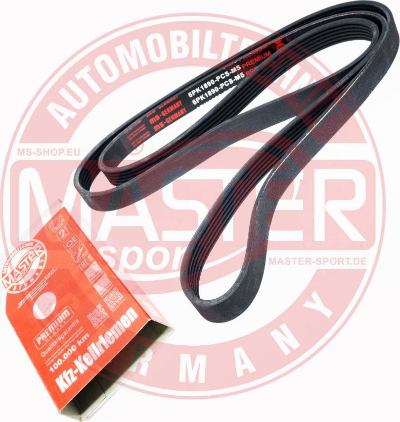 MASTER-SPORT 6PK1890-PCS-MS - Поліклиновий ремінь autozip.com.ua
