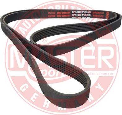 MASTER-SPORT 6PK1880-PCS-MS - Поліклиновий ремінь autozip.com.ua