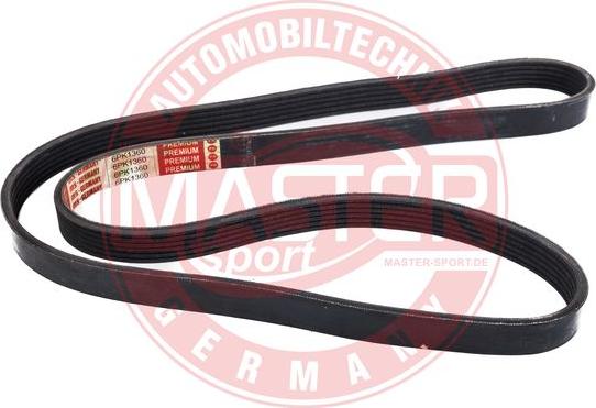 MASTER-SPORT 6PK1360-PCS-MS - Поліклиновий ремінь autozip.com.ua