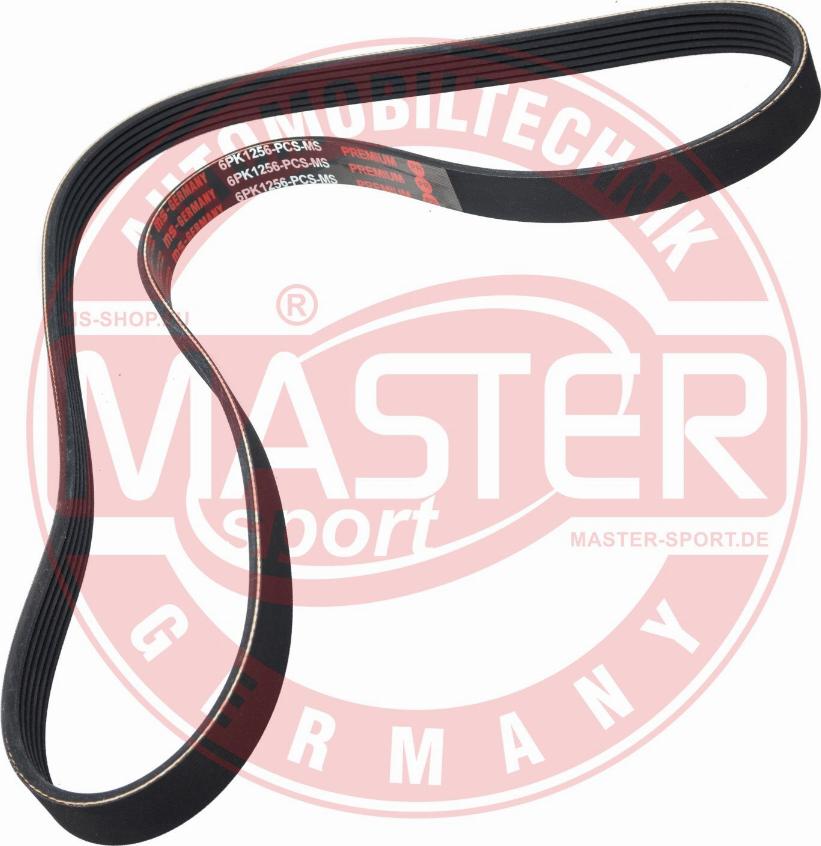 MASTER-SPORT 6PK1256-PCS-MS - Поліклиновий ремінь autozip.com.ua
