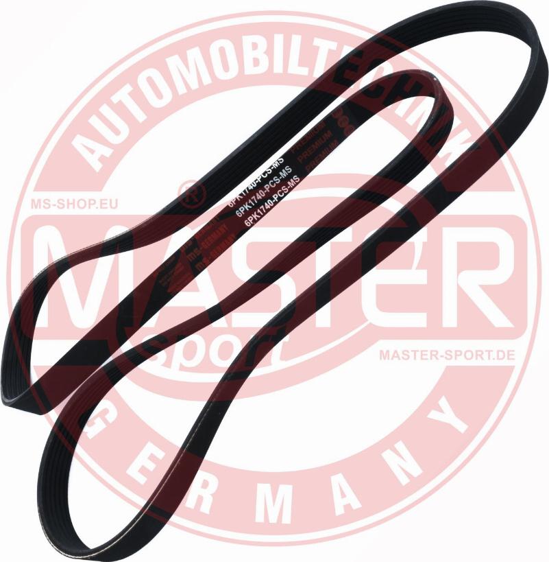 MASTER-SPORT 6PK1740-PCS-MS - Поліклиновий ремінь autozip.com.ua