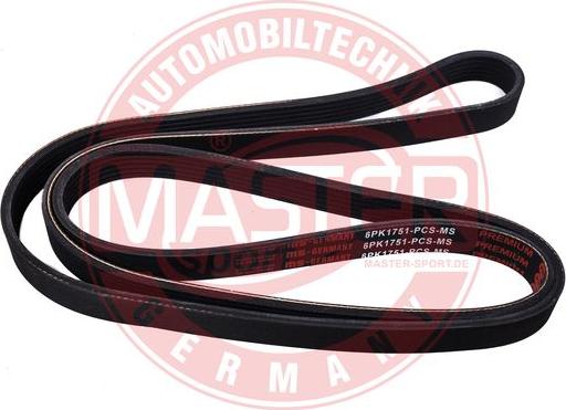 MASTER-SPORT 6PK1751-PCS-MS - Поліклиновий ремінь autozip.com.ua