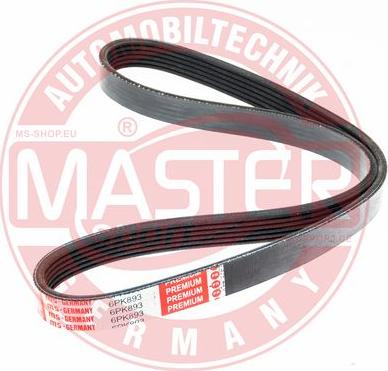 MASTER-SPORT 6PK893-PCS-MS - Поліклиновий ремінь autozip.com.ua