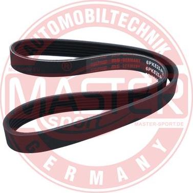 MASTER-SPORT 6PK825-PCS-MS - Поліклиновий ремінь autozip.com.ua