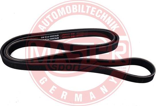 MASTER-SPORT 6PK2000-PCS-MS - Поліклиновий ремінь autozip.com.ua