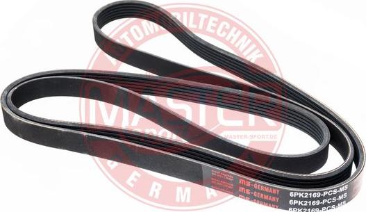 MASTER-SPORT 6PK2169-PCS-MS - Поліклиновий ремінь autozip.com.ua
