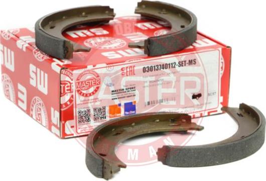 MASTER-SPORT 03013740112-SET-MS - Комплект гальм, ручник, парковка autozip.com.ua