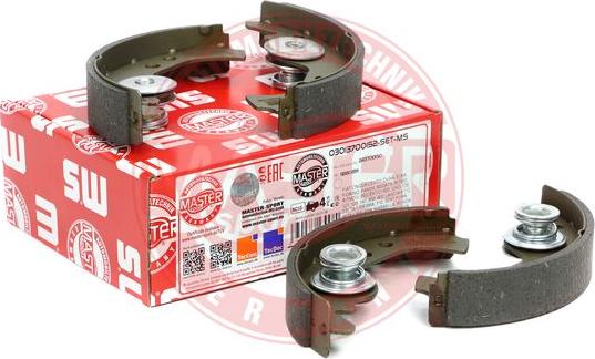 MASTER-SPORT 03013700152-SET-MS - Комплект гальм, барабанний механізм autozip.com.ua