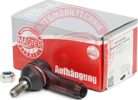 MASTER-SPORT 10074-PCS-MS - Наконечник рульової тяги, кульовий шарнір autozip.com.ua