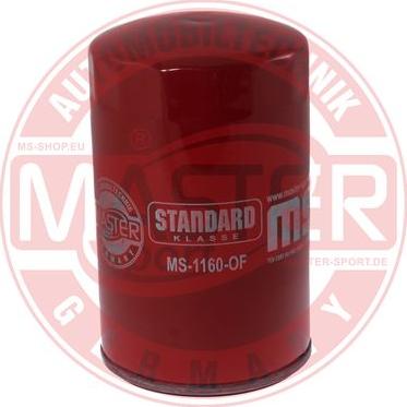 MASTER-SPORT 1160-OF-PCS-MS - Масляний фільтр autozip.com.ua