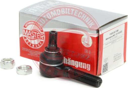 MASTER-SPORT 11635-SET-MS - Наконечник рульової тяги, кульовий шарнір autozip.com.ua