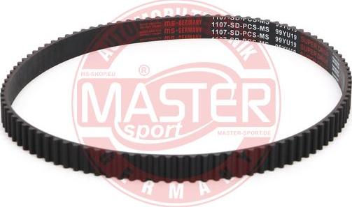 MASTER-SPORT 1107-SD-PCS-MS - Ремінь ГРМ autozip.com.ua