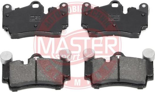 MASTER-SPORT 13046049762K-SET-MS - Гальмівні колодки, дискові гальма autozip.com.ua