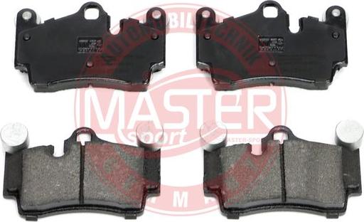 MASTER-SPORT 13046049762N-SET-MS - Гальмівні колодки, дискові гальма autozip.com.ua